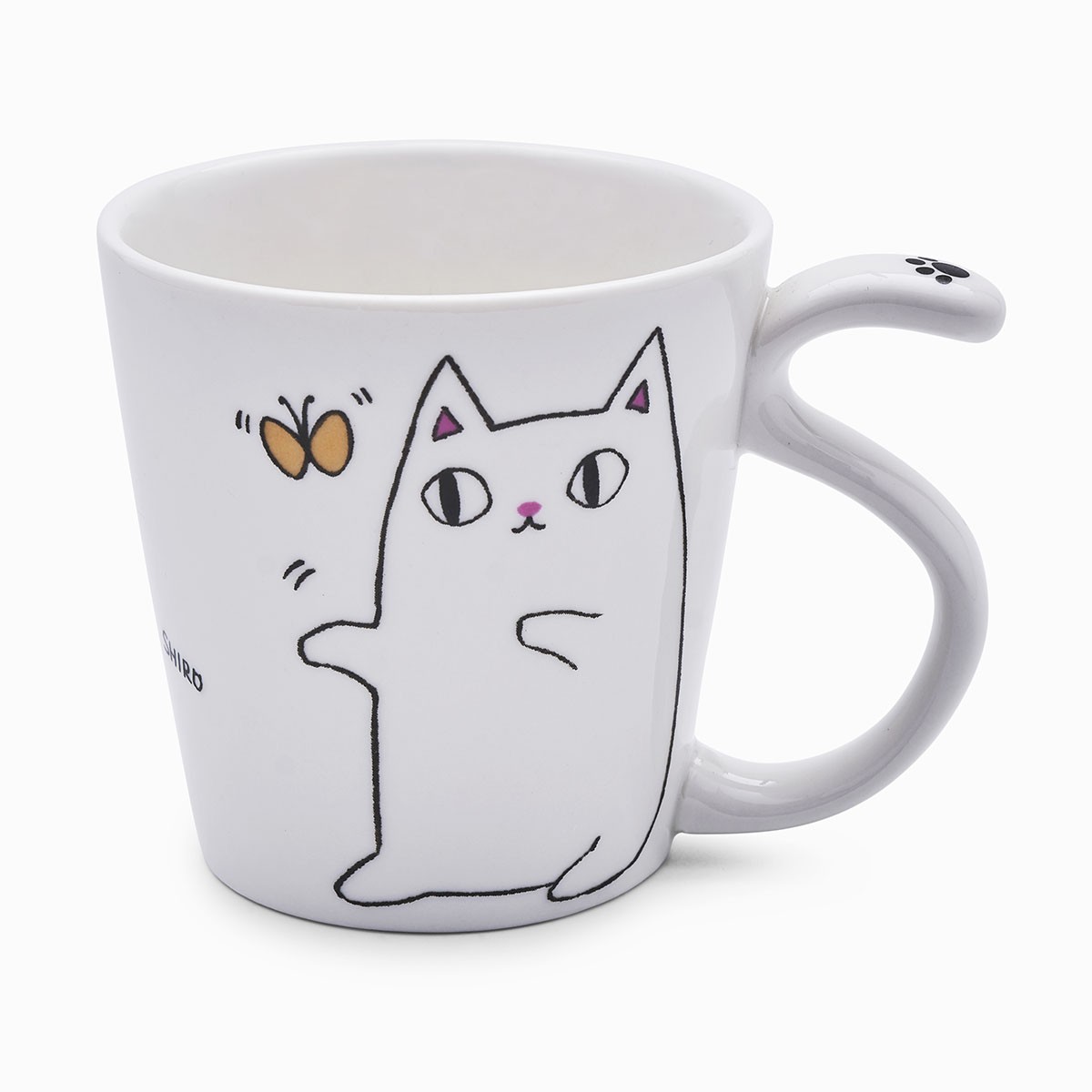 Taza gato SHIPPO shiro