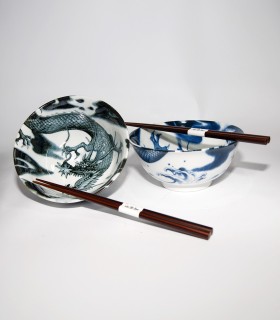 Set 2 cuencos con palillos RYU