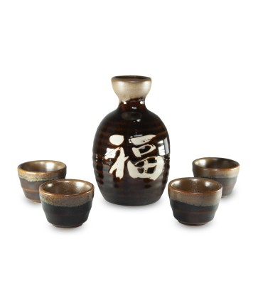 Set 1 jarrita 4 chupitos sake HUKU