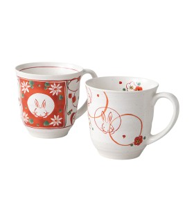 Set 2 tazas c/asa HANAUSAGI