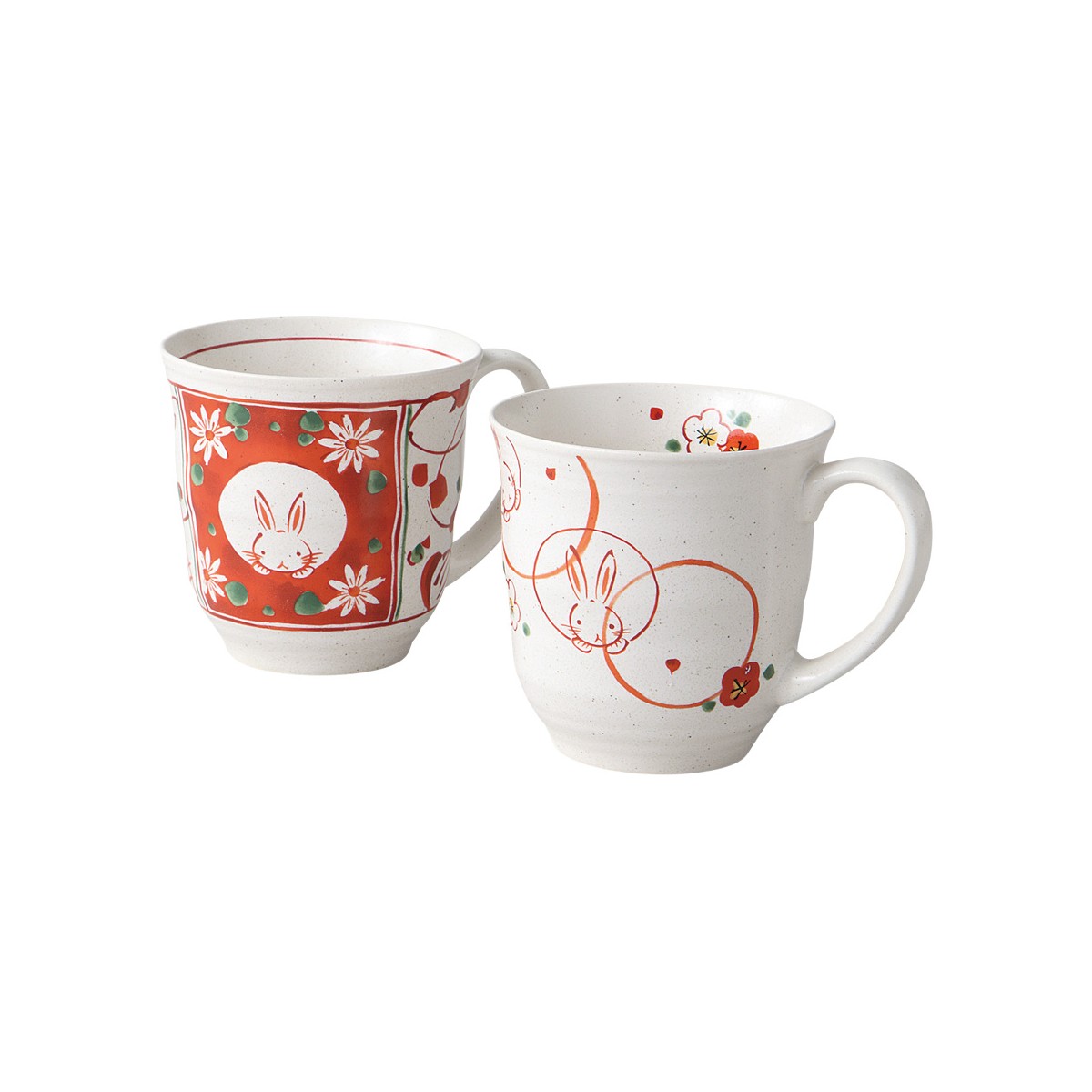 Set 2 tazas c/asa HANAUSAGI