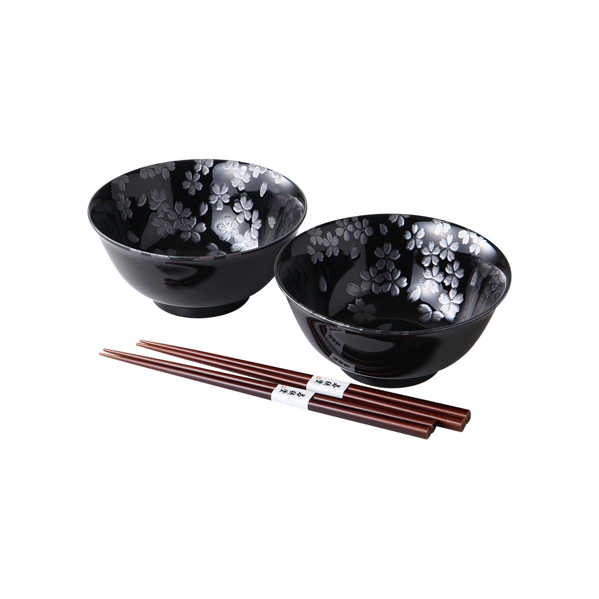 Set 2 Cuencos c/palillos GINSAI SAKURA