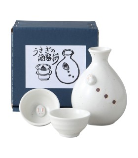 Set 1 jarrita 2 chupitos sake USAGI 310cc