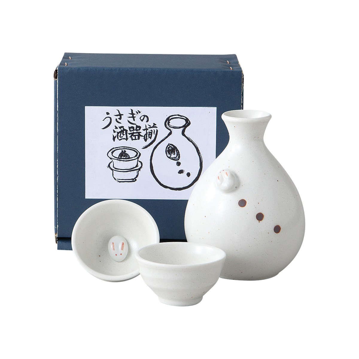 Set 1 jarrita 2 chupitos sake USAGI 310cc