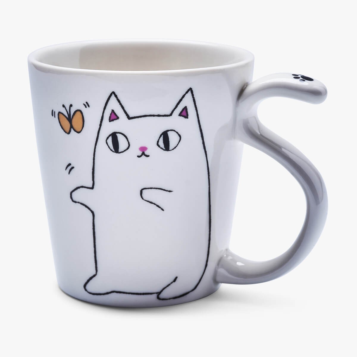 Taza gato SHIPPO shiro