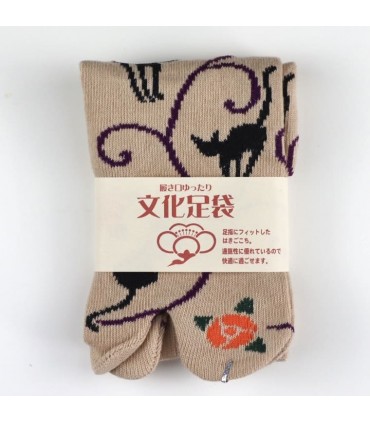 Calcetines TABI 36-39 KuroNeko momo mujer