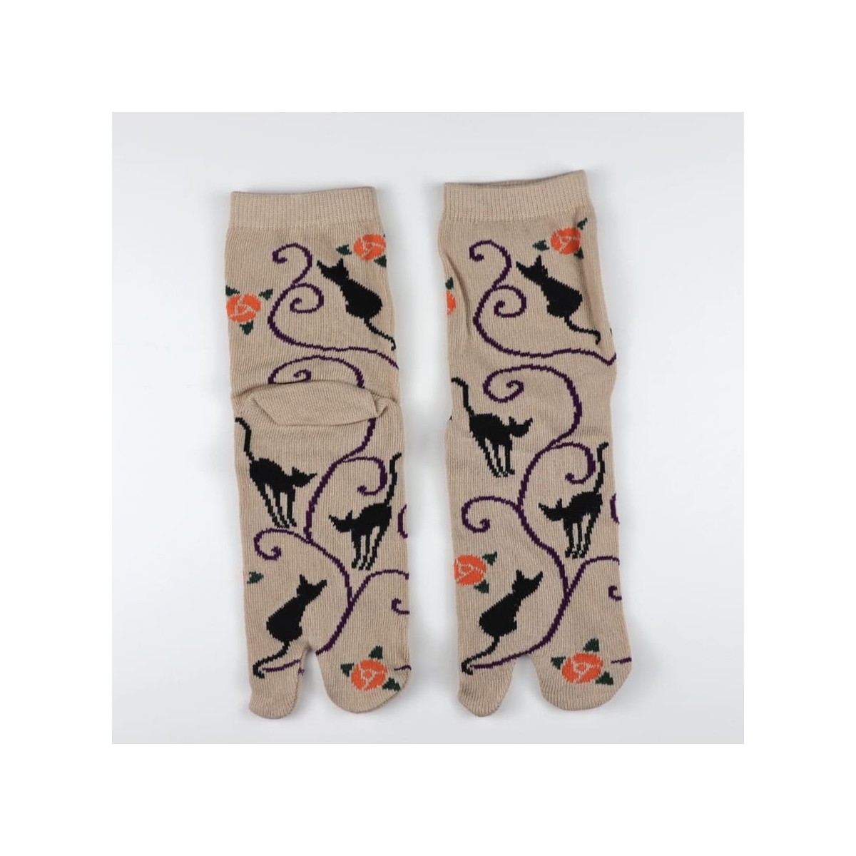 Calcetines TABI 36-39 KuroNeko momo mujer