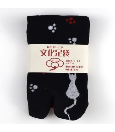 Calcetines TABI 36-39 Neko no Ashiato mujer