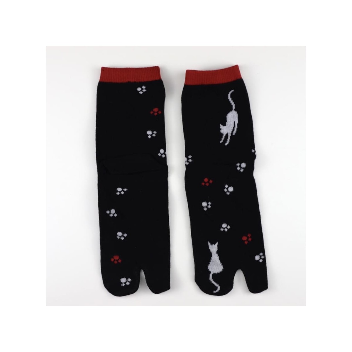 Calcetines TABI 36-39 Neko no Ashiato mujer