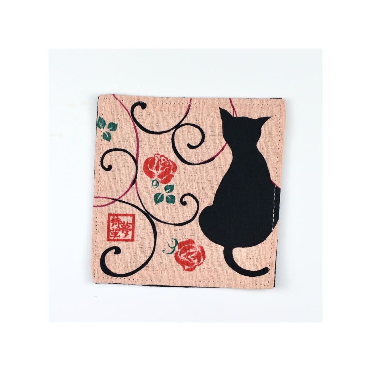 Posavasos Tela Kuroneko Momo