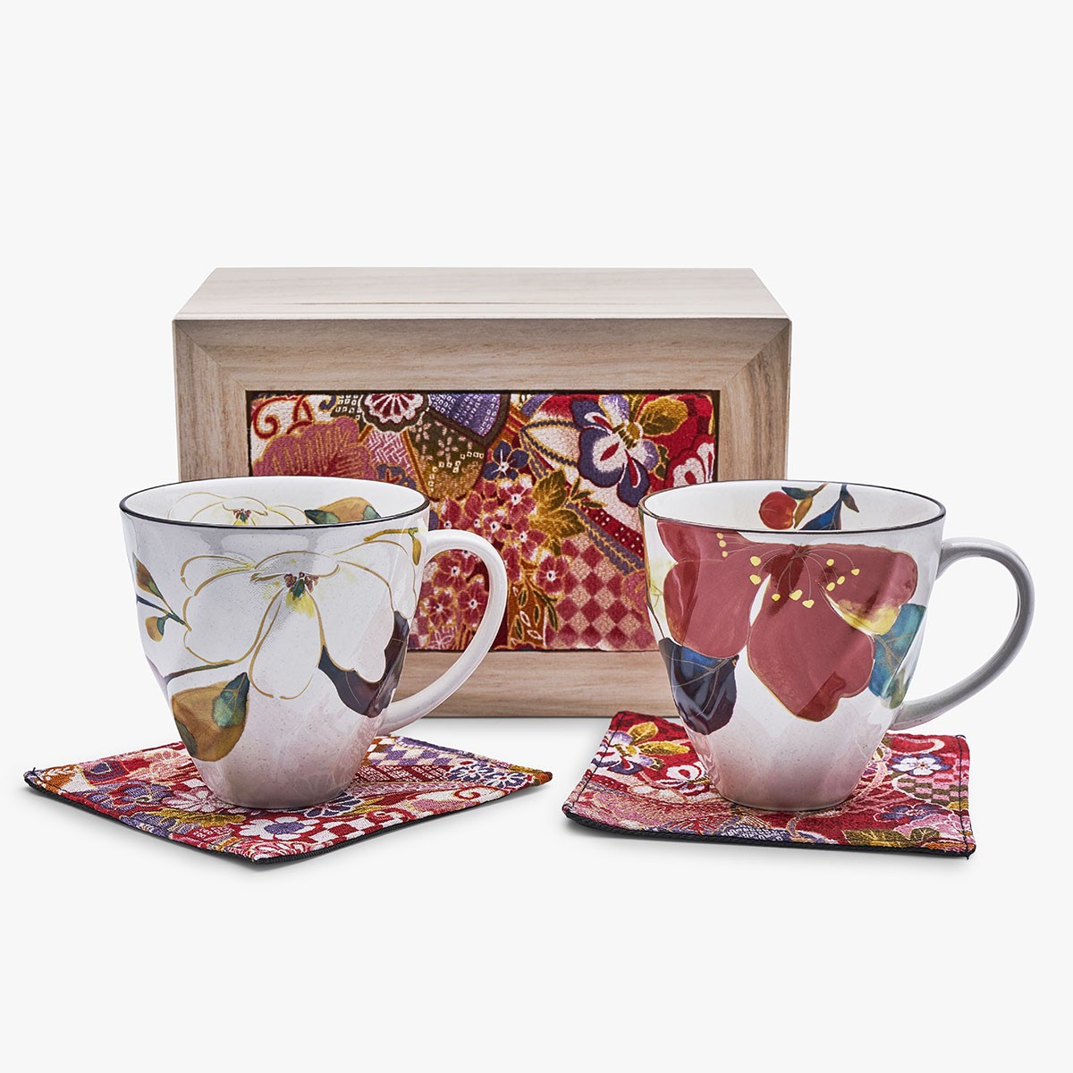 Set 2 tazas c/asa HANA KAIRO