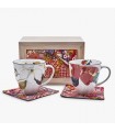 Set 2 tazas c/asa HANA KAIRO