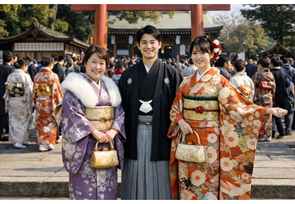 Kimonos de Año Nuevo en Japón: tradición, simbolismo y elegancia para empezar el año